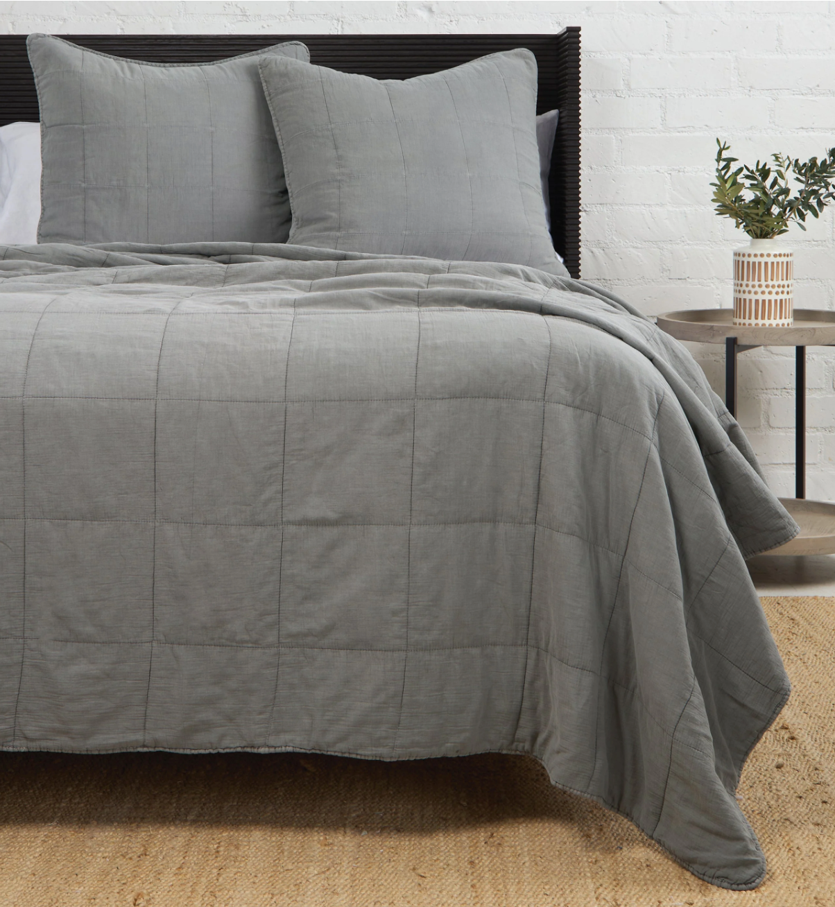 Antwerp Coverlet - Ocean