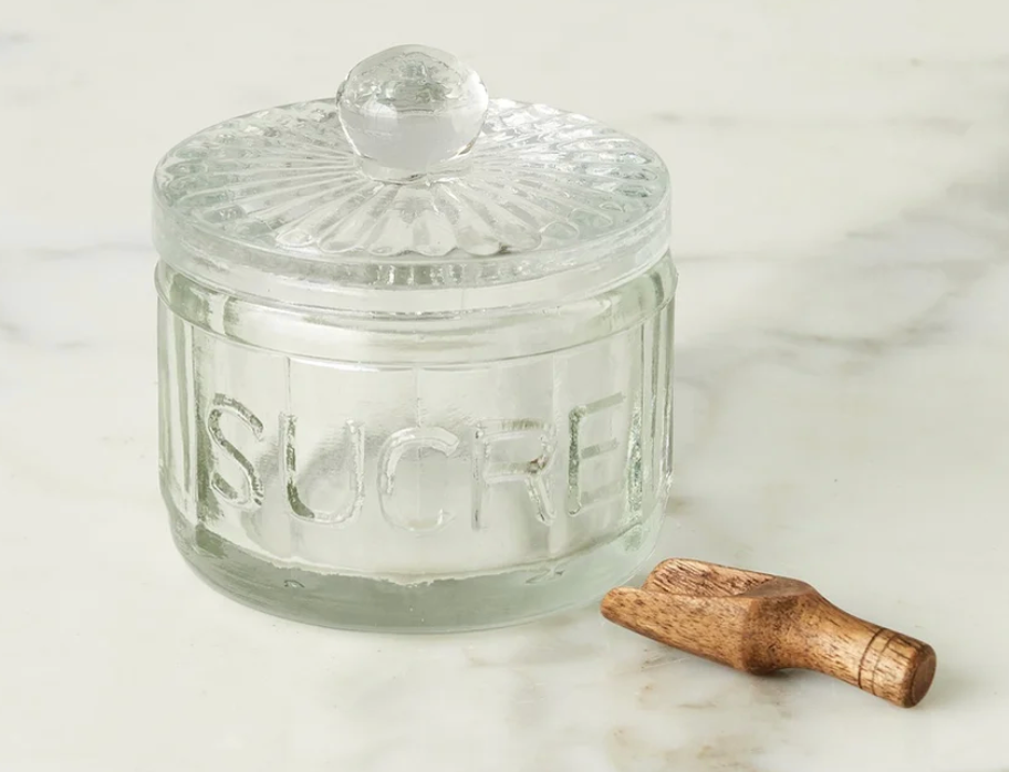 Bistro Glass Sugar Cellar