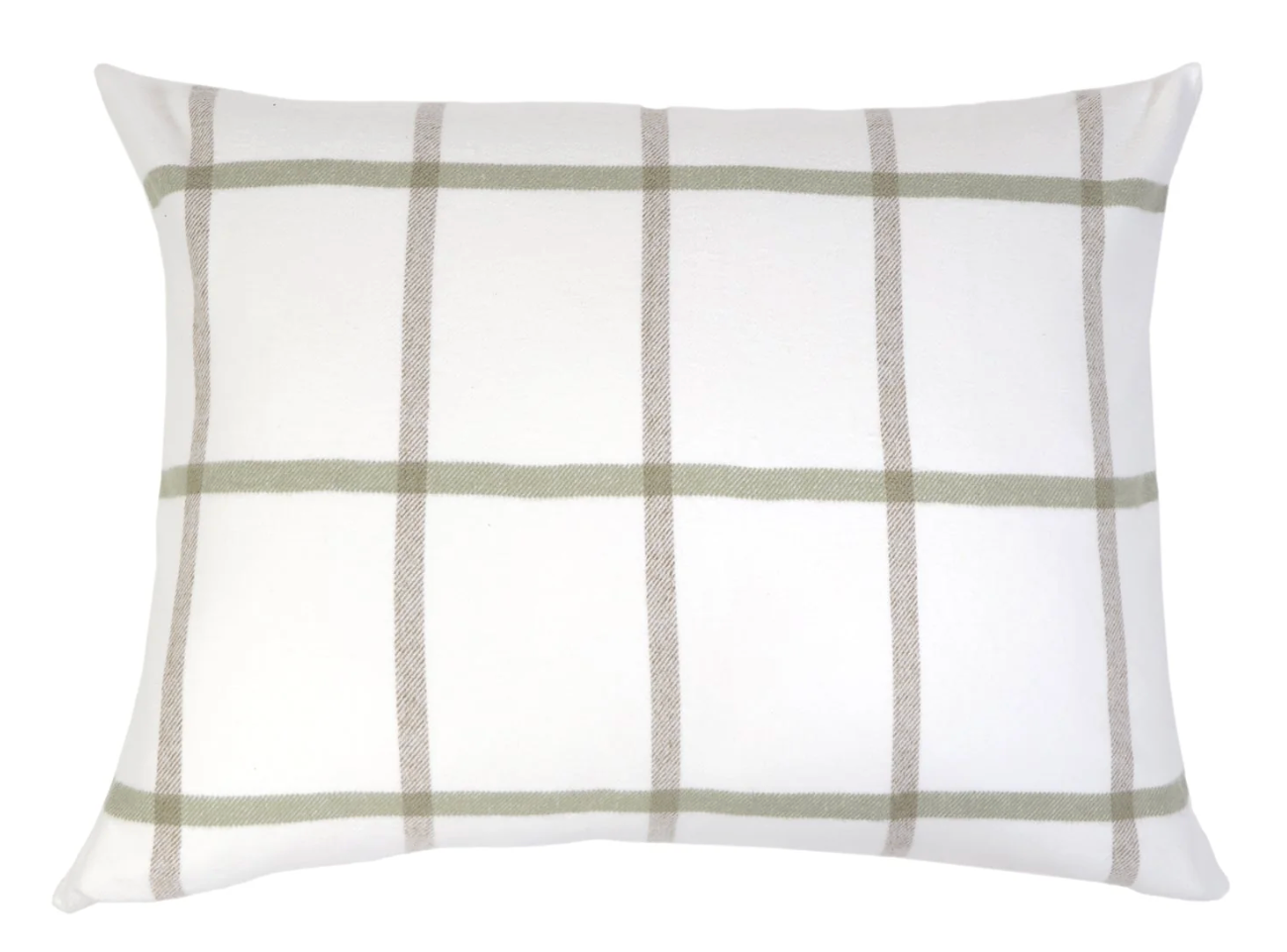 Copenhagen Big Pillow 28" x 36" white/olive