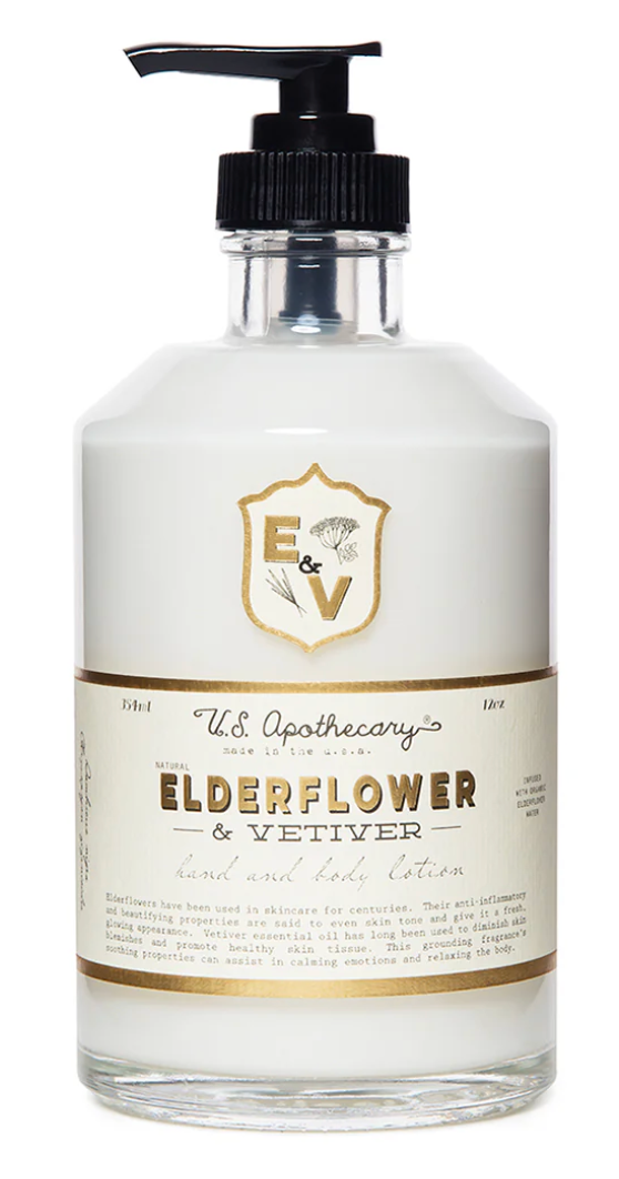 Elderflower & Vetiver Hand and Body Lotion