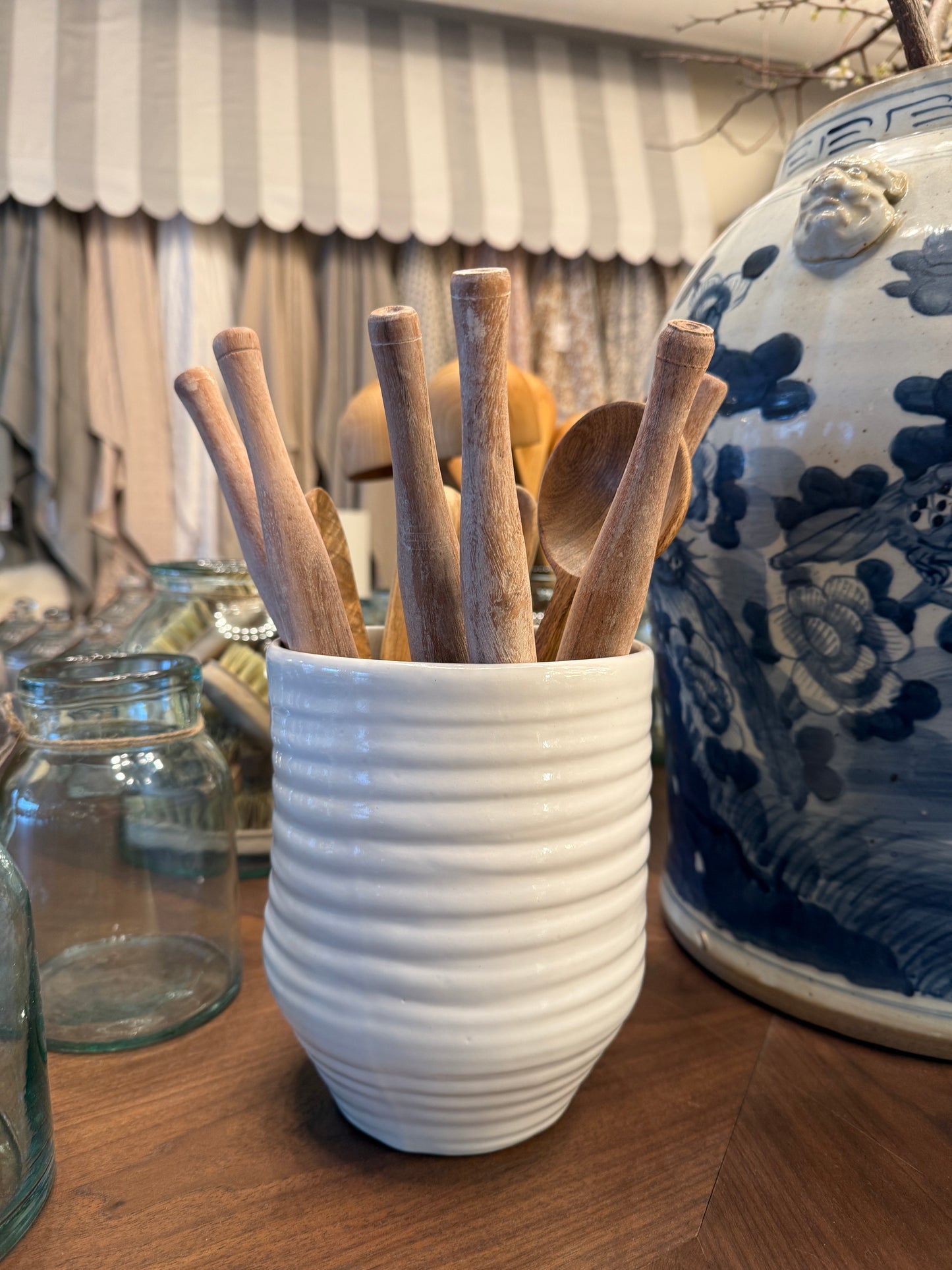Montes Doggett Vintage Vase + Rollers