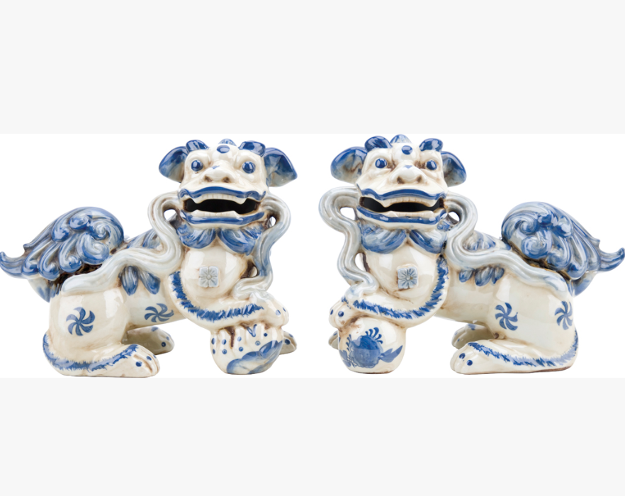 Lucky Foo Dog 41265, Set of 2