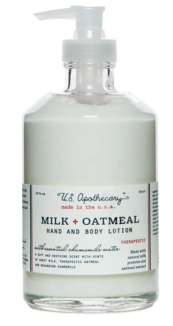 Milk + Oatmeal Hand and Body Lotion
