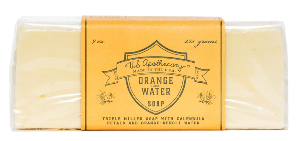 Orange Water Triple Milled Bar Soap