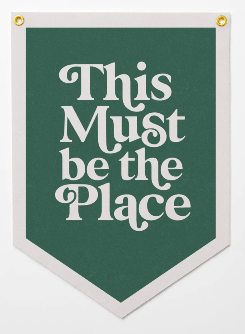 This Must Be The Place Pennant