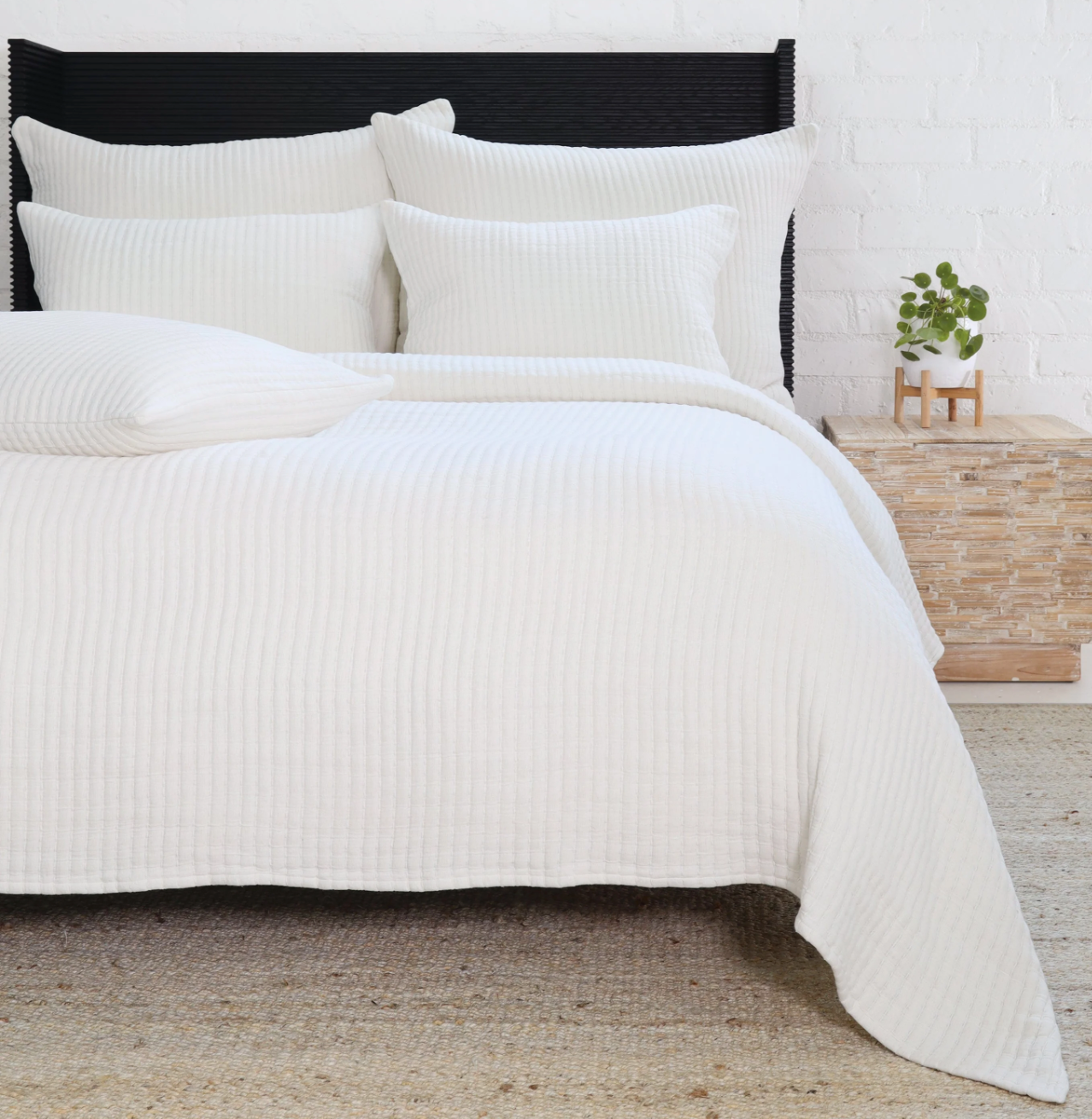 Vancouver Coverlet - Cream