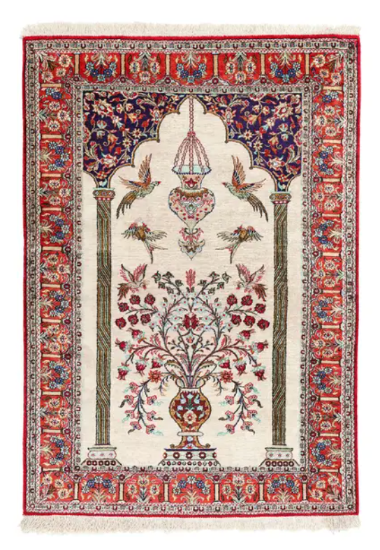 Vintage Prayer Rug - One-of-a-Kind