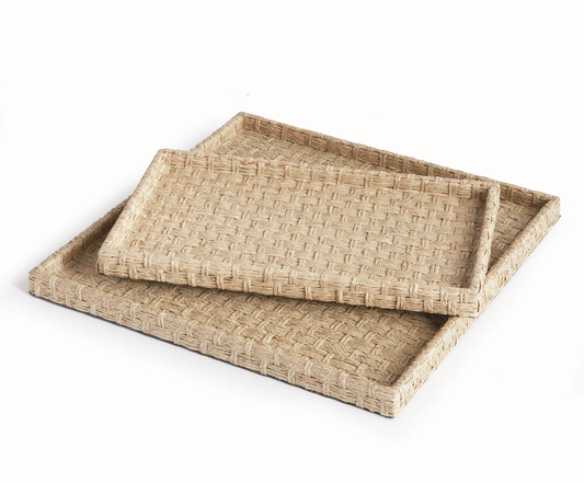 24x14" Small Woven Tray