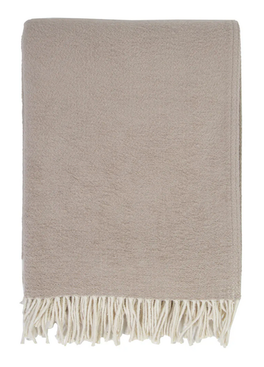 Billie Throw - Taupe