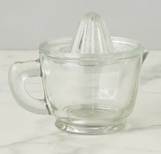 Bistro Glass Citrus Hand Press Juicer