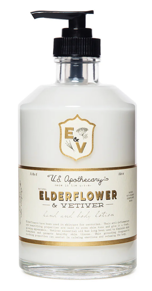 Elderflower & Vetiver Hand and Body Lotion