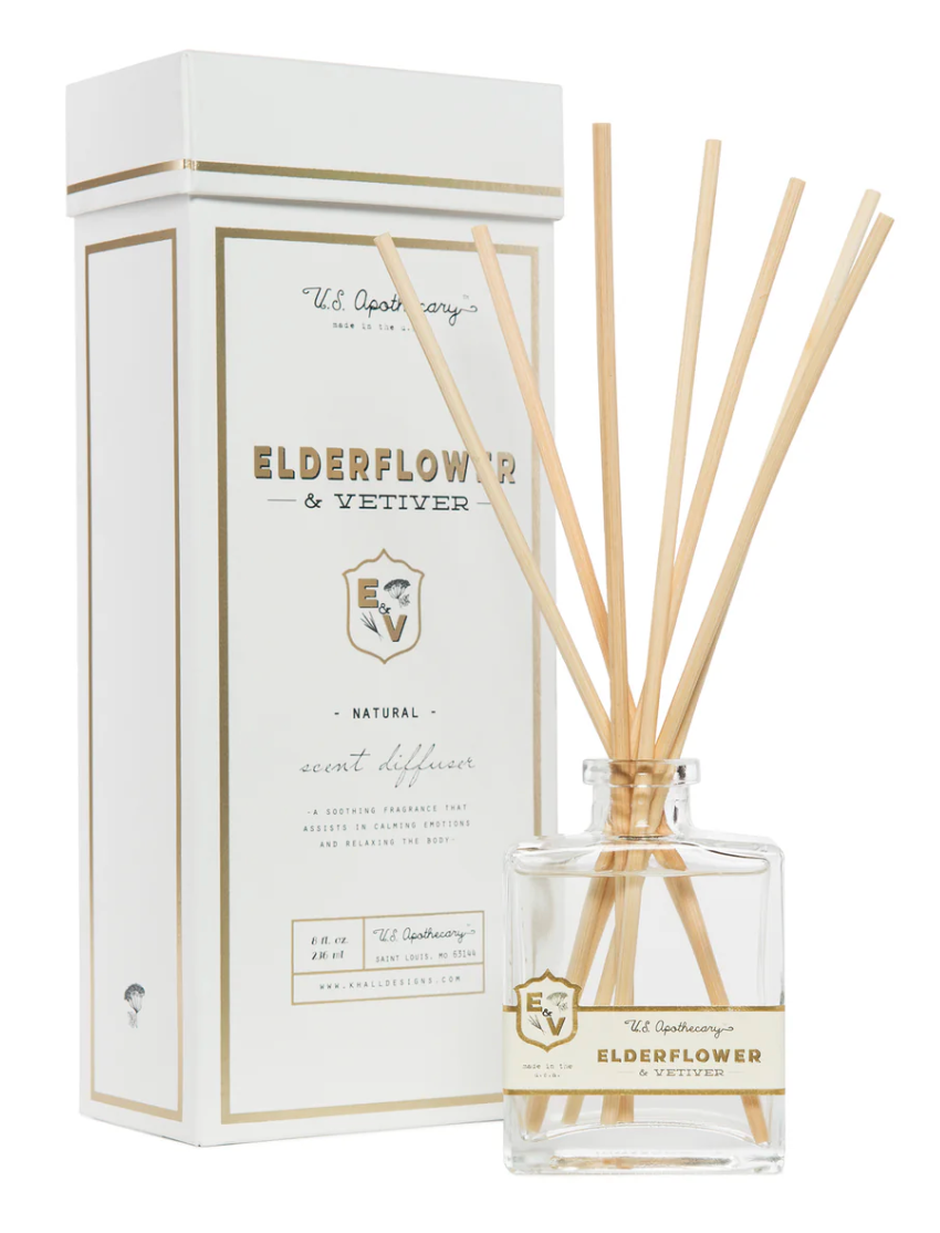 Elderflower & Vetiver Scent Diffuser Kit