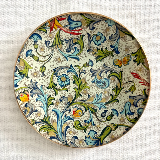 Florentine Round Tray