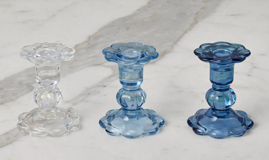 Scalloped Candlestick Holder