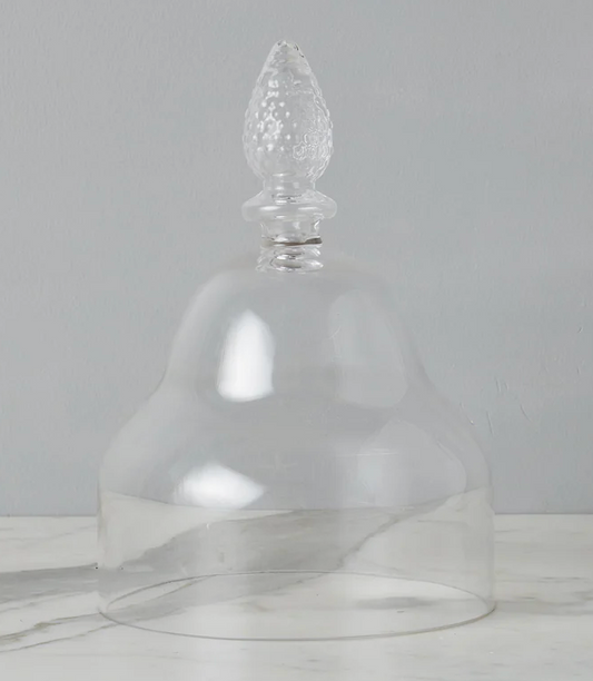 Glass Teardrop Cloche