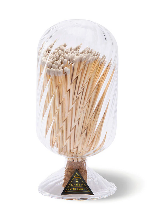 Helix Match Cloche - 4" White Tip Matches