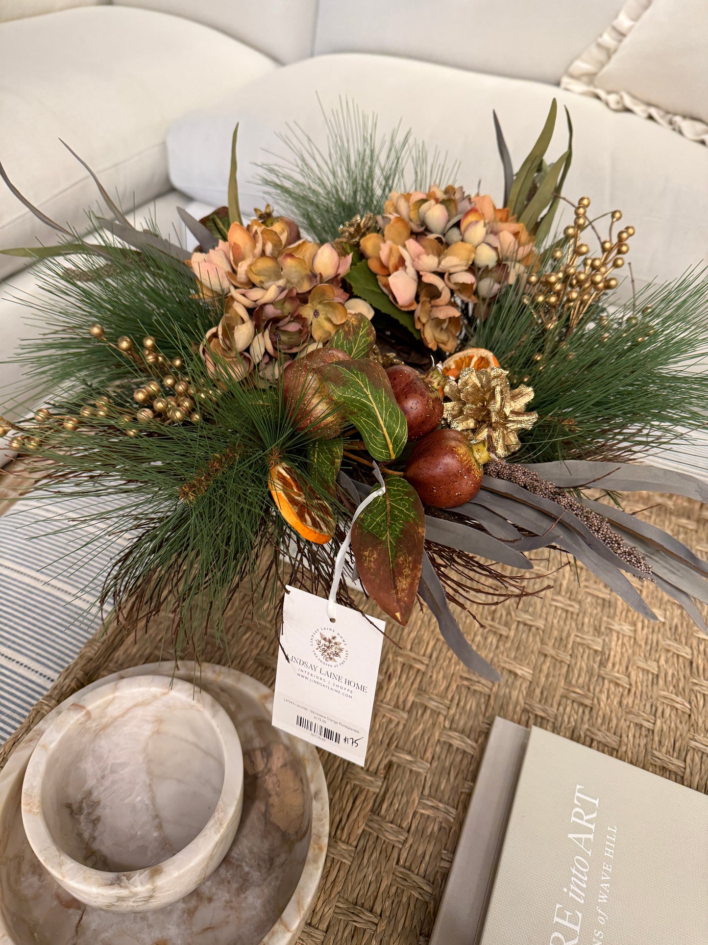 Lainie's Luxuries - Stoneware Orange Pomegranate #19