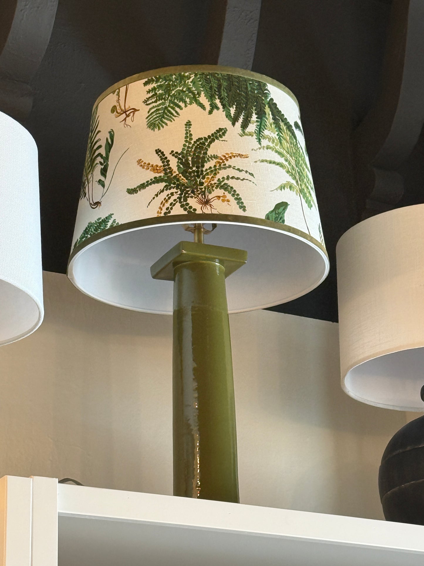 Colonne Large Balustrade Table Lamp w/ Custom Shade