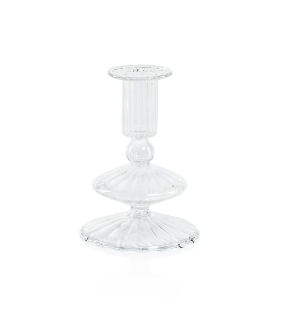 5.25" Glass Taper Holder