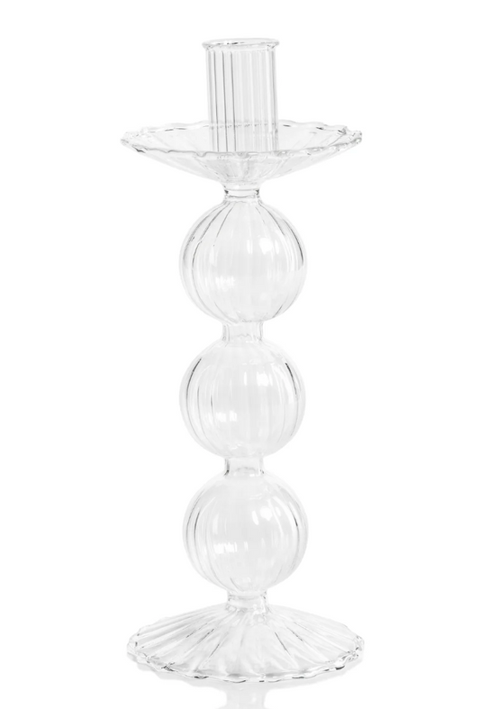 8.75" Glass Taper Holder