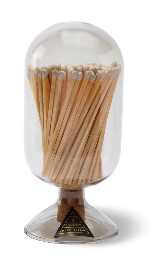 Match Cloche Smoke - 4" White Tip Matches