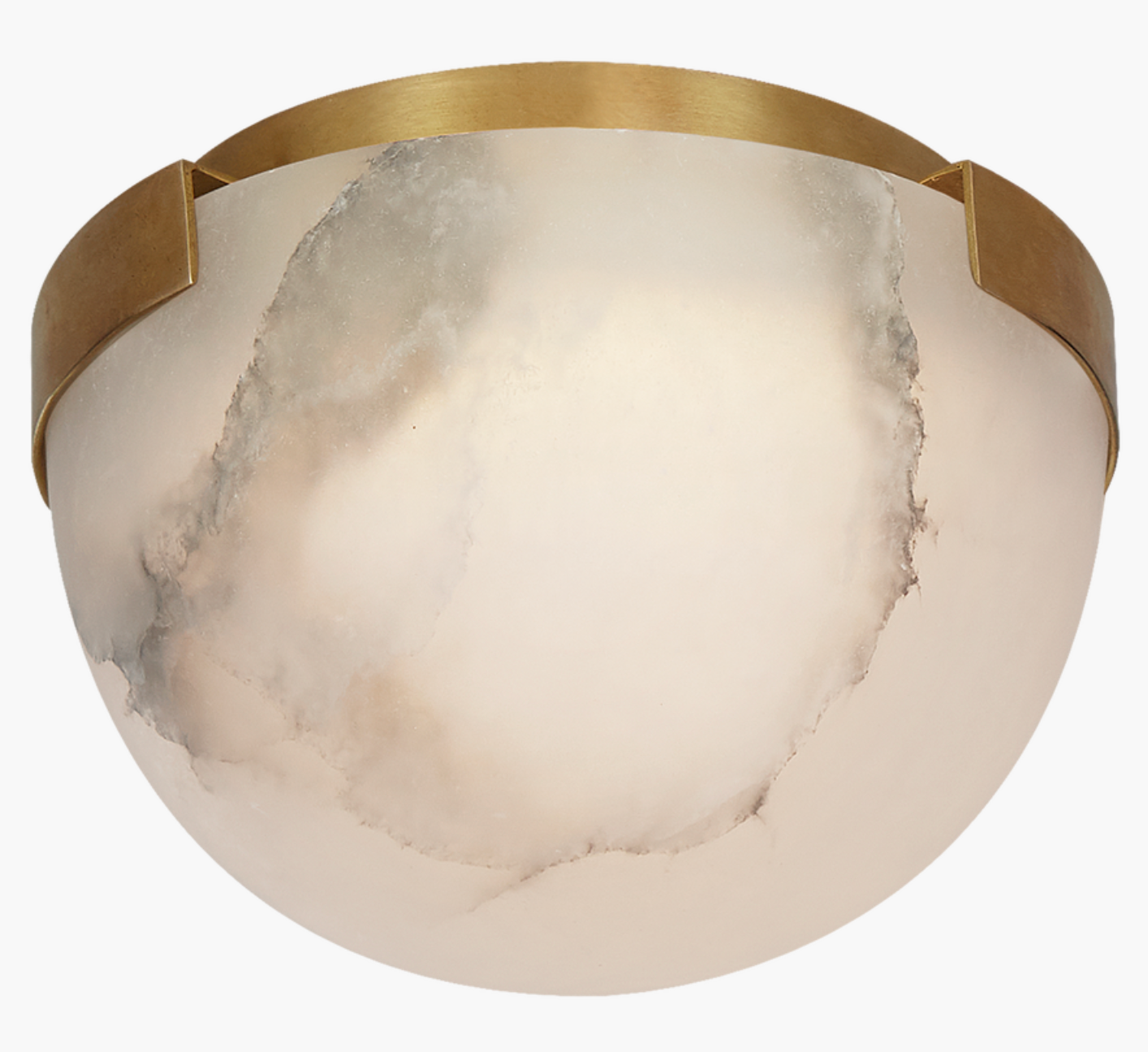 Melange 5" Solitaire Flush Mount