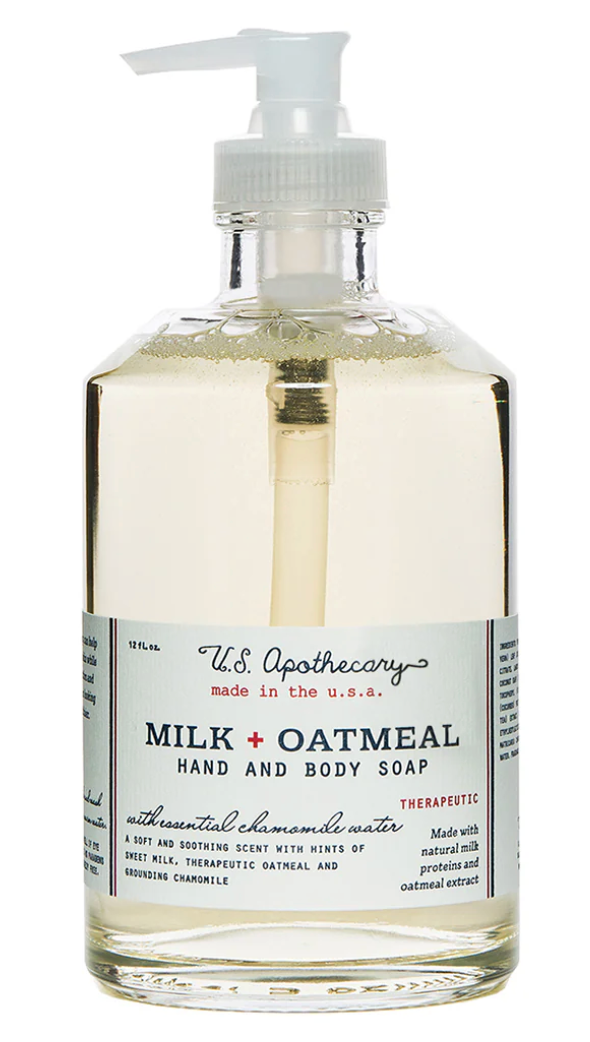 Milk + Oatmeal Hand and Body Soap