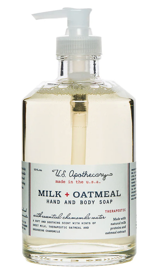 Milk + Oatmeal Hand and Body Soap