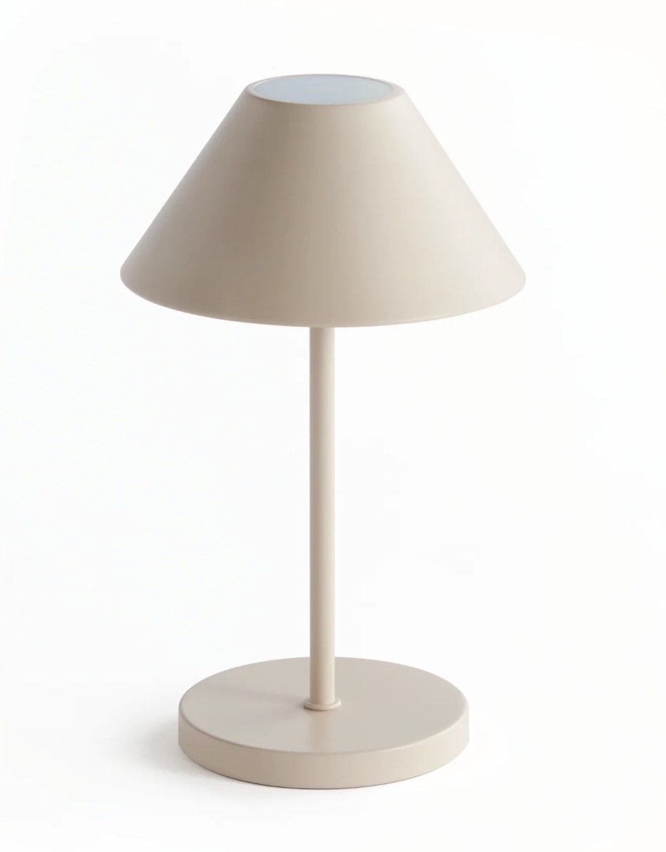 10" Cordless LED Lamp, Sand