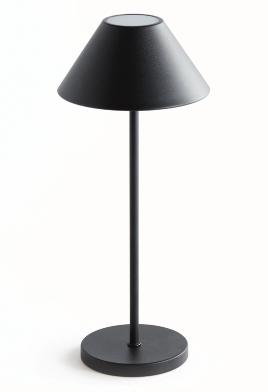 14" Cordless LED Lamp, Black