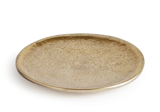 Brass Petite Round Tray