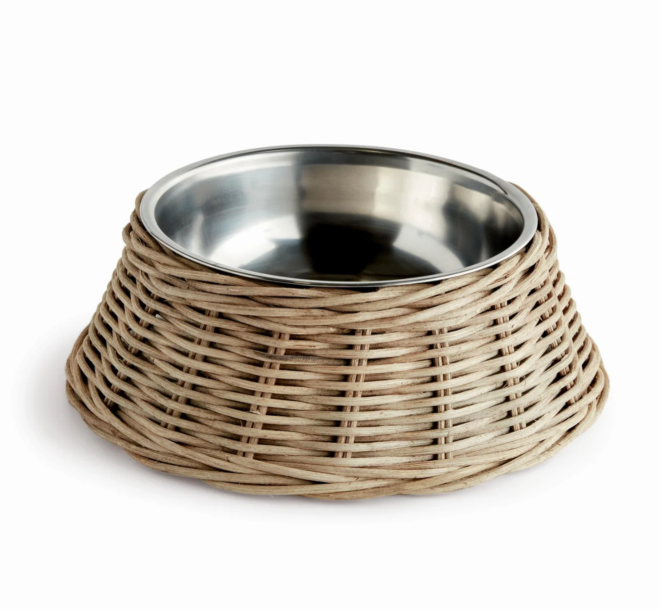 Rattan Pet Bowl, Large