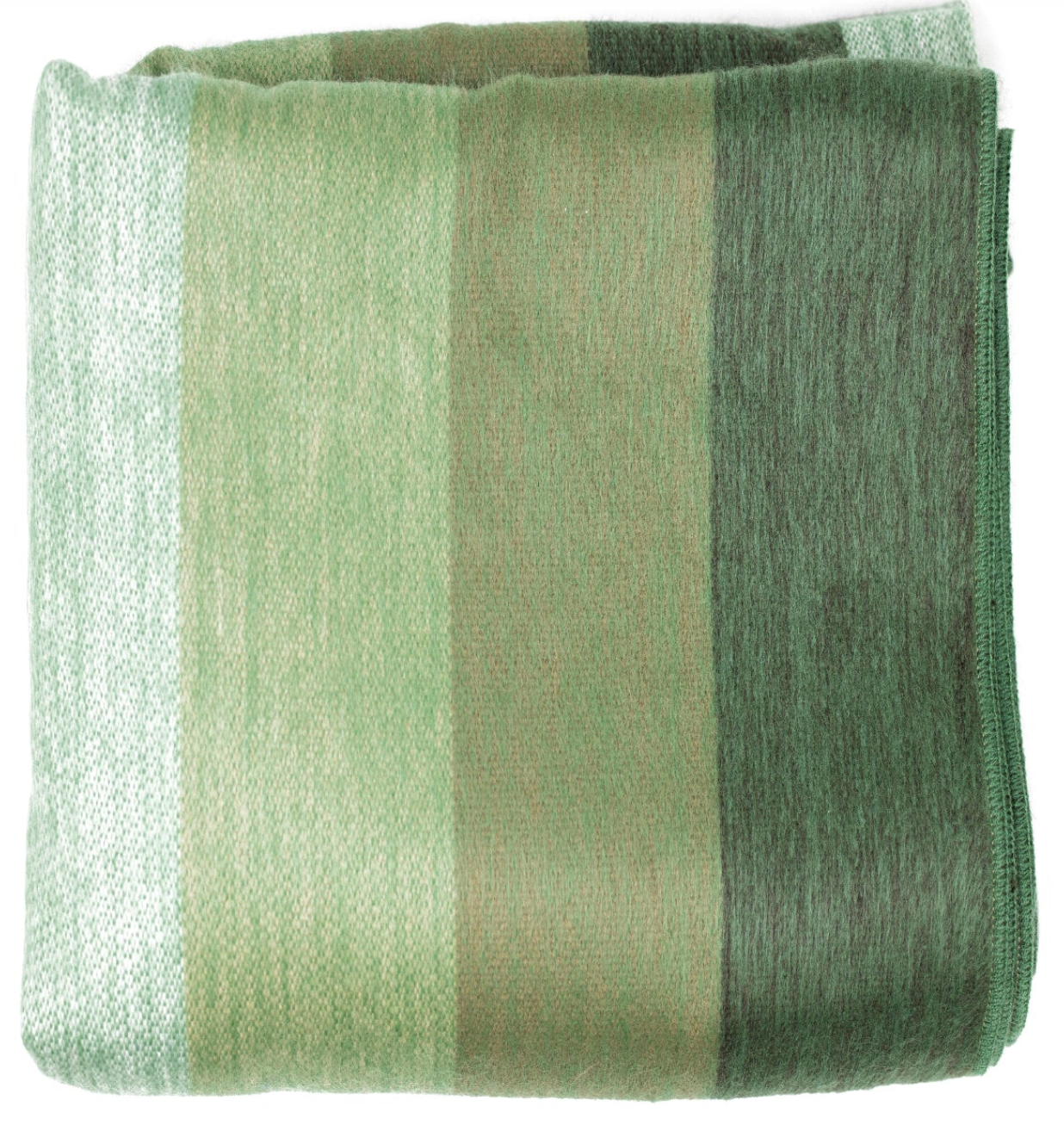 Nawi Striped Sage Throw 65 x 92 in