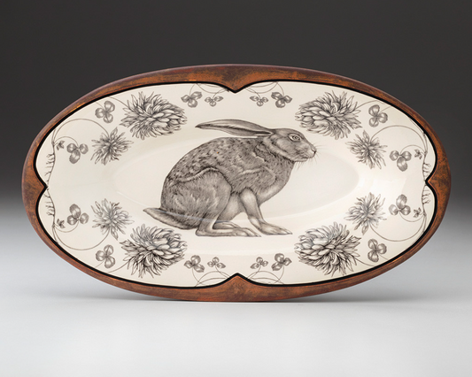 Oblong Serving Dish Hare & Clover