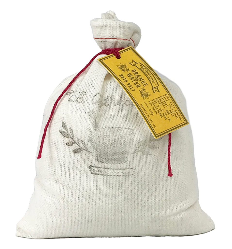 Orange Water Bath Salt Bag