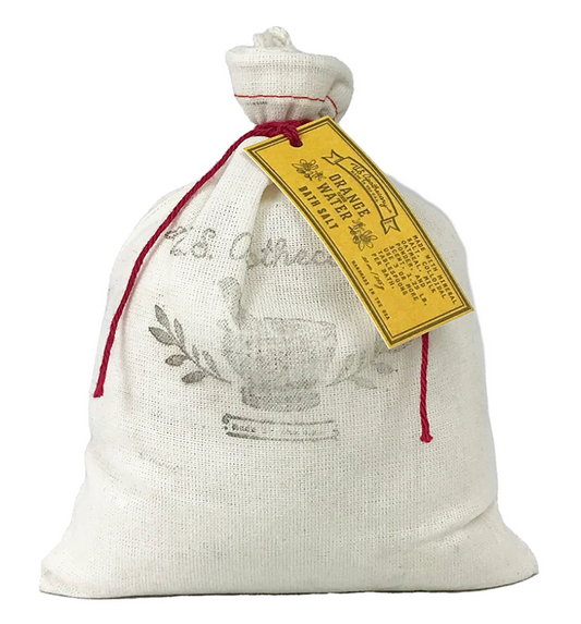 Orange Water Bath Salt Bag