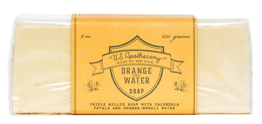 Orange Water Triple Milled Bar Soap