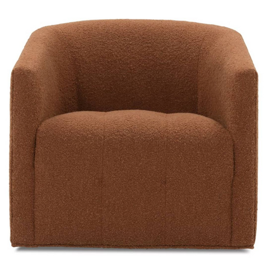 Pate Swivel Chair - Blue