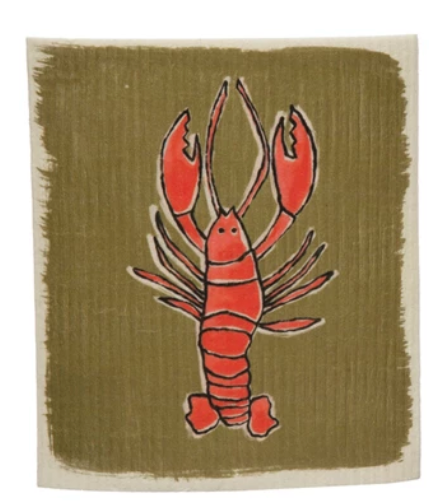 Sponge Cloth Sea Life - Assorted