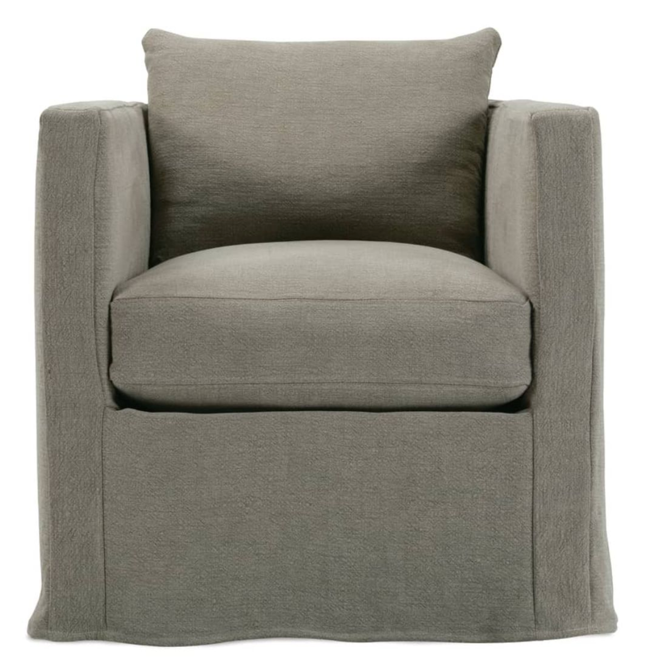 Rothko Slipcovered Swivel Chair