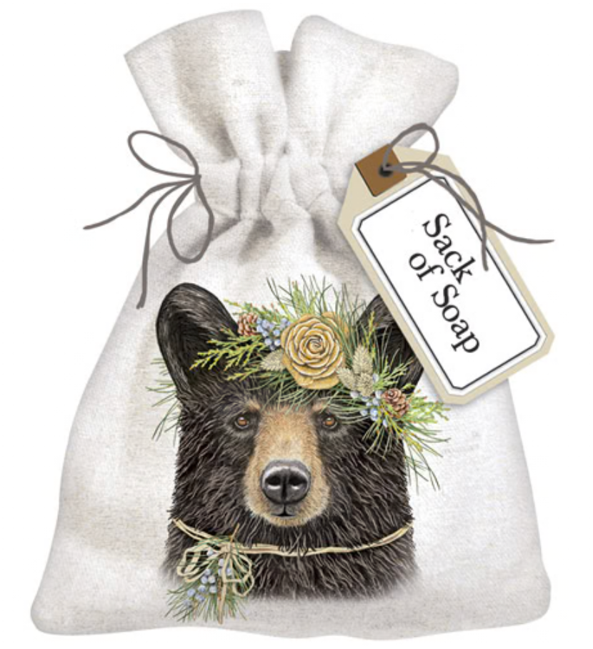 Pine Bear Sack Of Soap