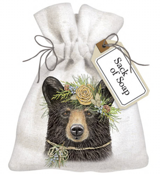 Pine Bear Sack Of Soap