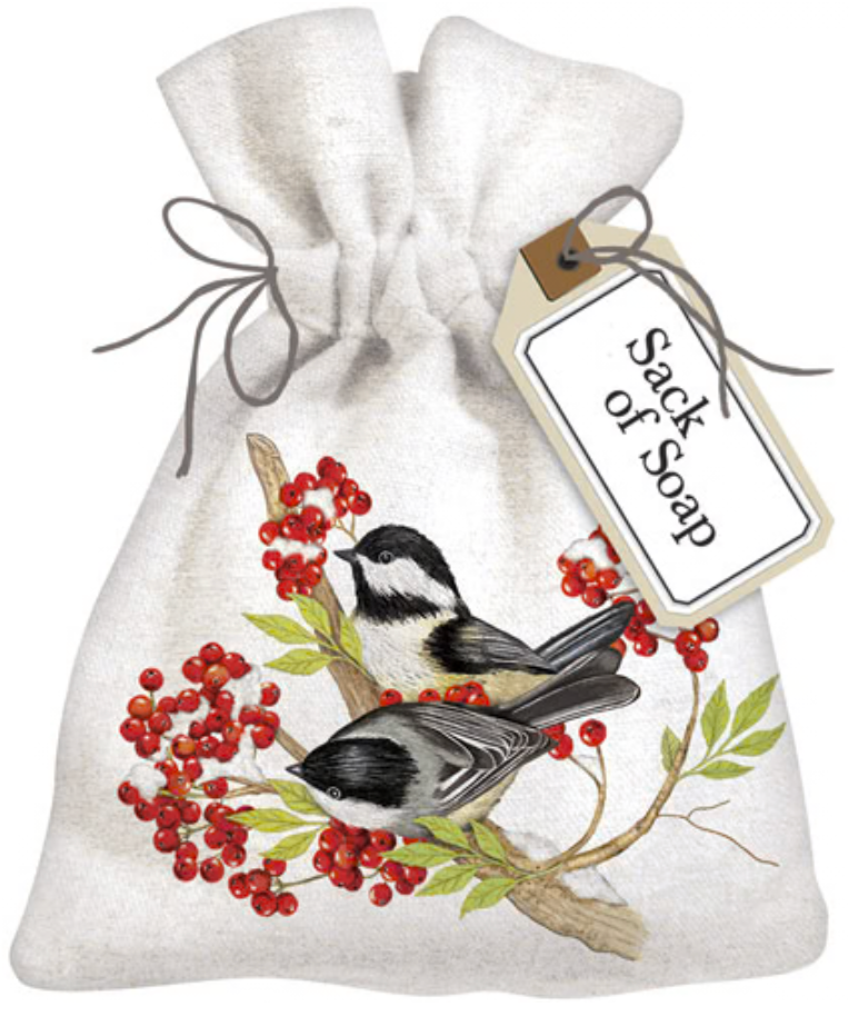 Winterberry Bird Sack Of Soap