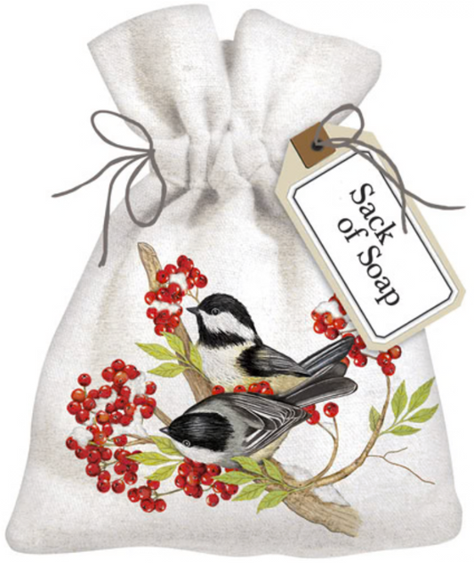 Winterberry Bird Sack Of Soap