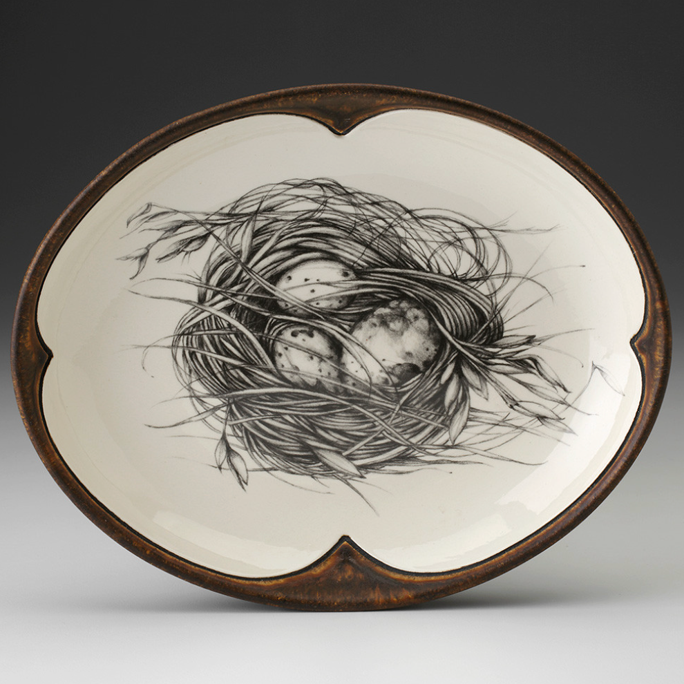 Small Serving Dish Quail Nest