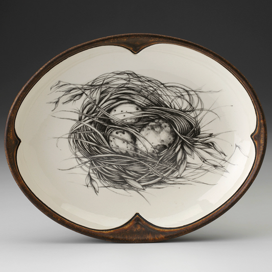 Small Serving Dish Quail Nest