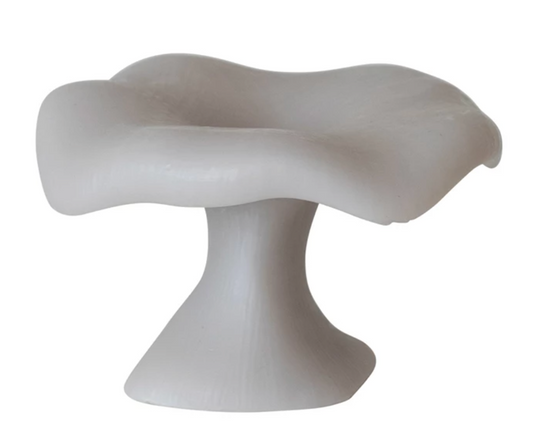 Mushroom Candle, Grey
