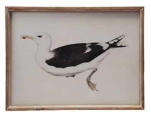 Wood Framed Duck - 18 x 24"