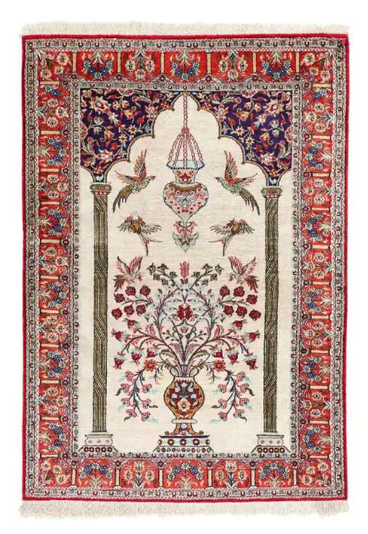 Vintage Prayer Rug - One-of-a-Kind